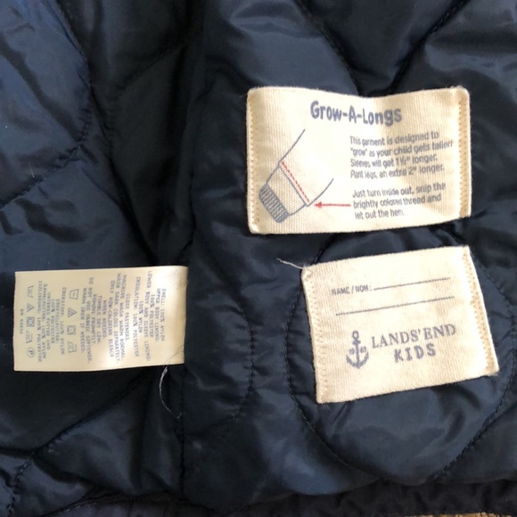 Kid’s Winter Jacket - Navy Blue - Picture 7 of 12